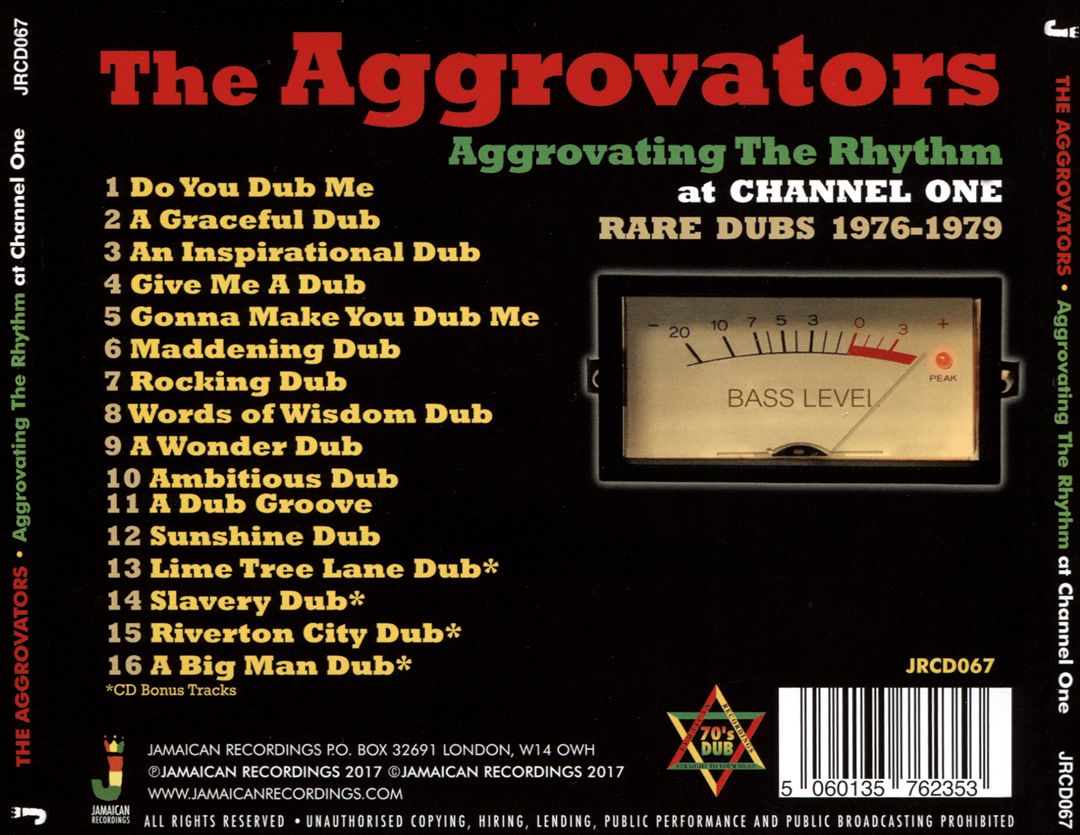 Aggrovating the Rhythm at Channel One cover art