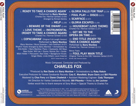 Foul Play [Original Motion Picture Soundtrack] cover art