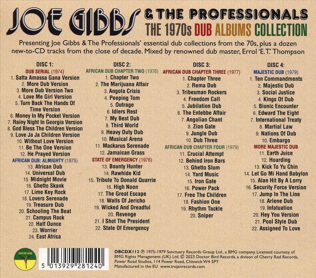 1970s Dub Albums Collection cover art
