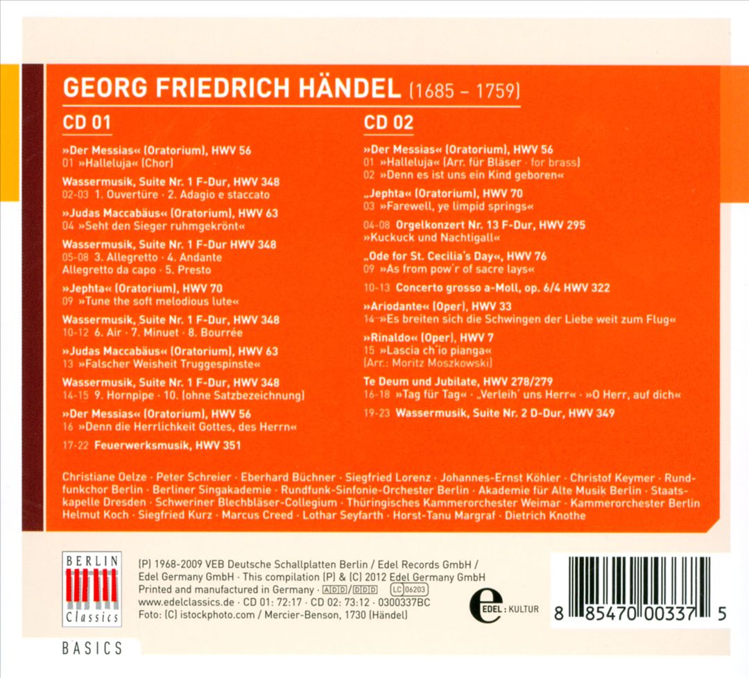 Best of Händel cover art
