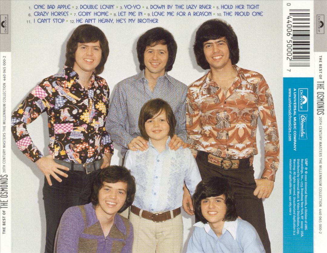 20th Century Masters - The Millennium Collection: The Best of the Osmonds cover art