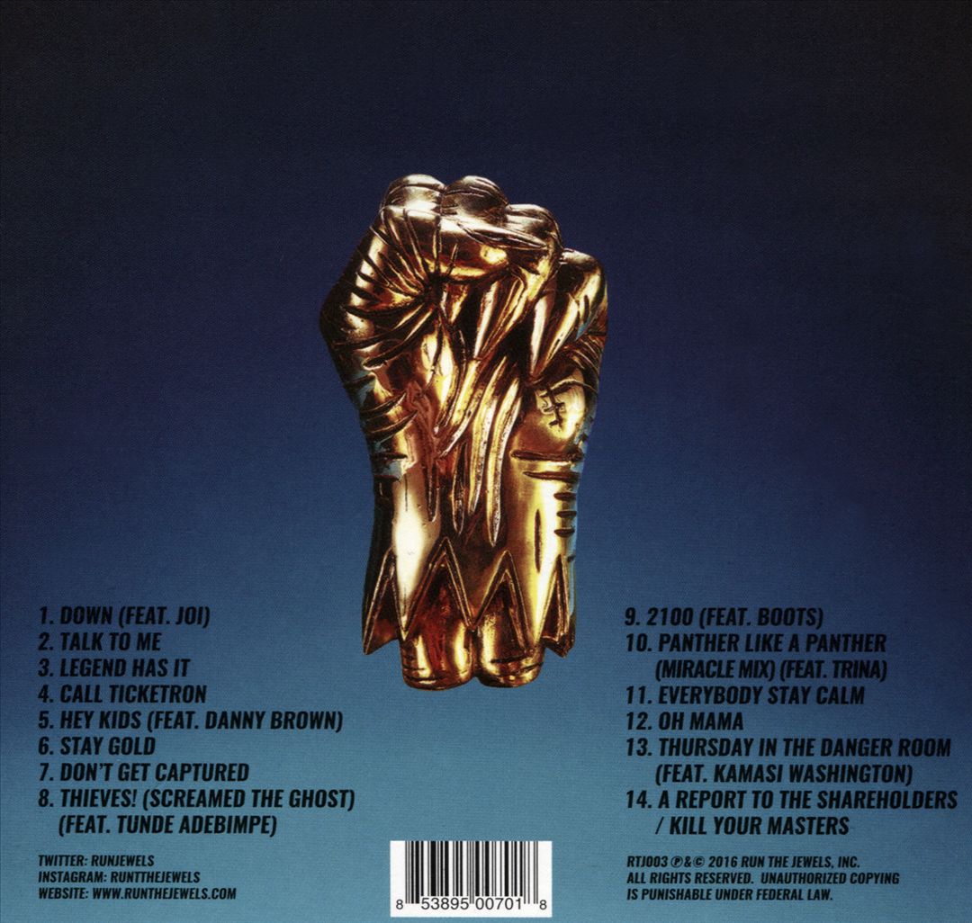 Run the Jewels 3 cover art