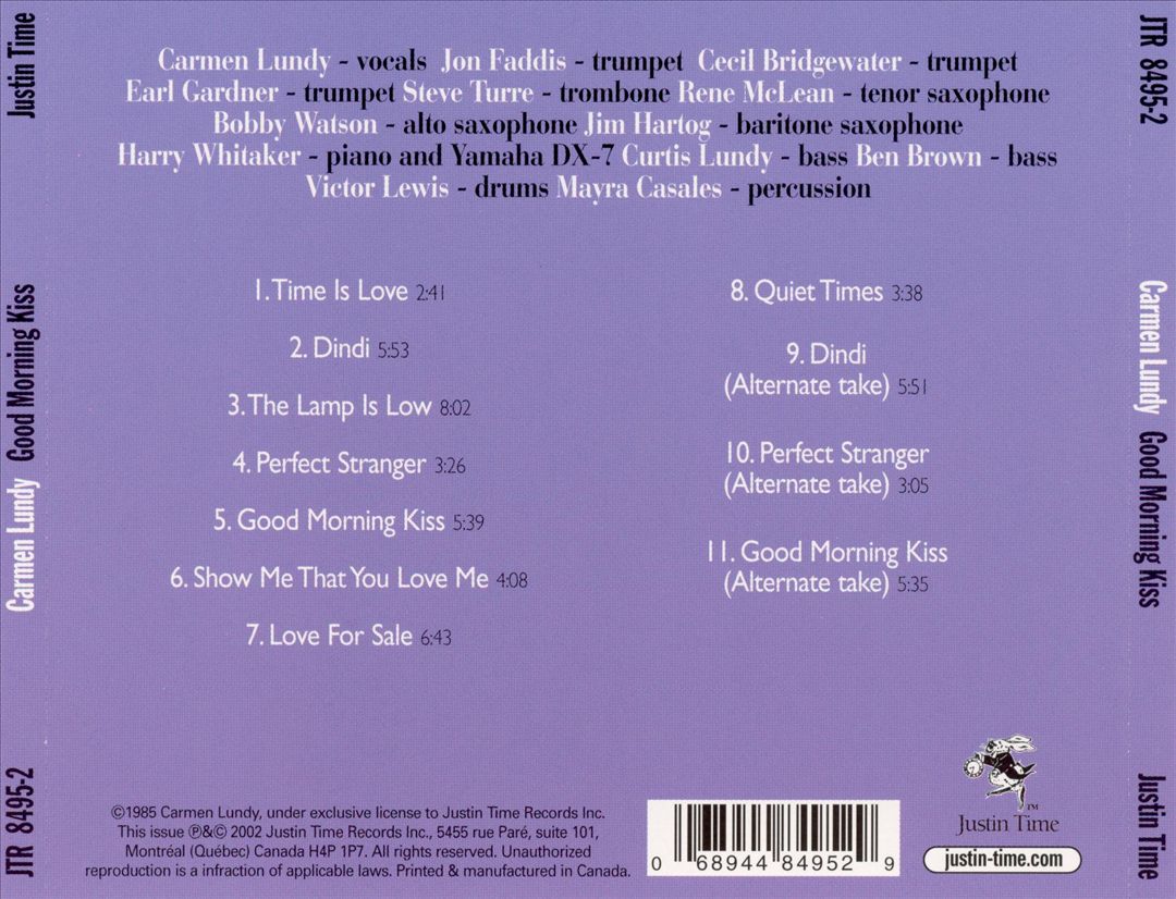 Good Morning Kiss cover art