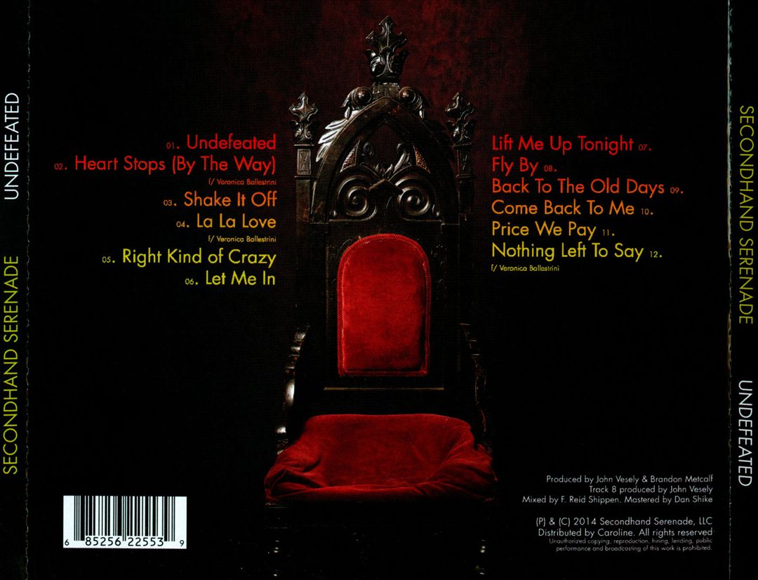 Undefeated cover art
