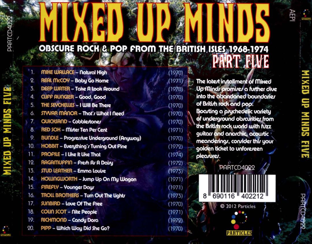 Mixed Up Minds, Pt. 5: Obscure Rock & Pop From the British Isles cover art