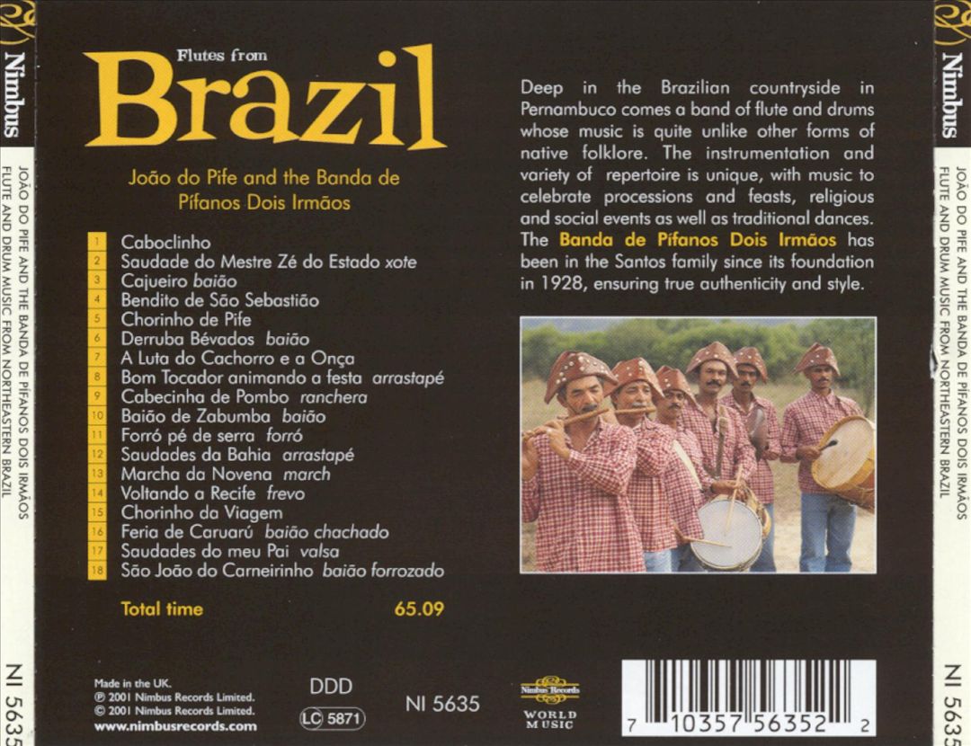 Flutes from Brazil cover art
