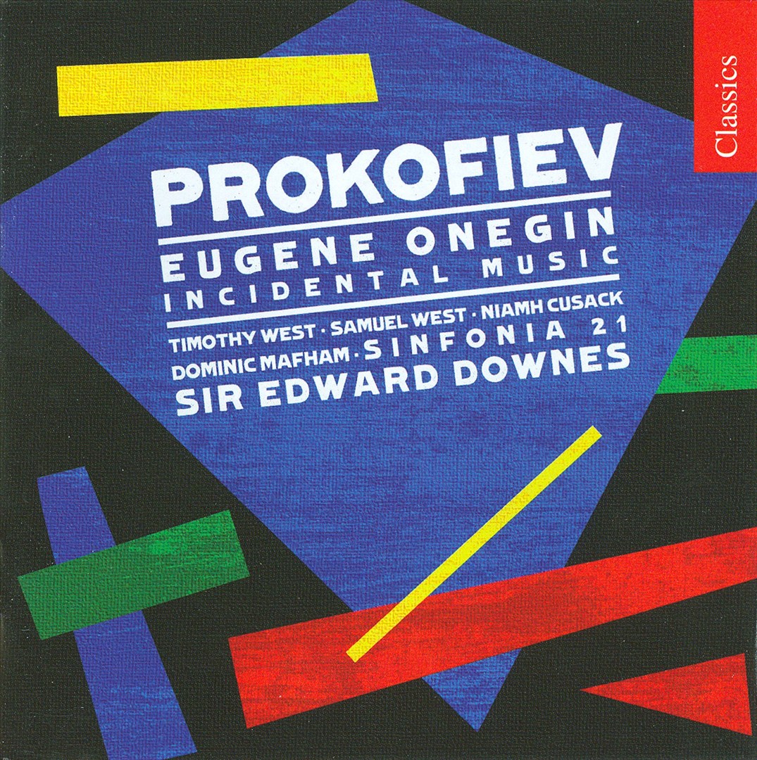 Prokofiev: Eugene Onegin cover art