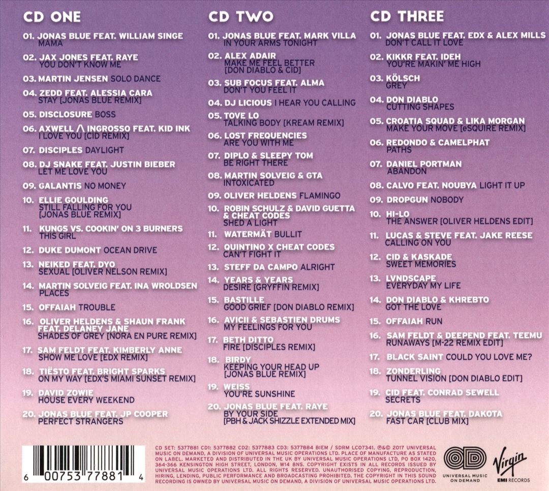 Electronic Nature: The Mix 2017 cover art