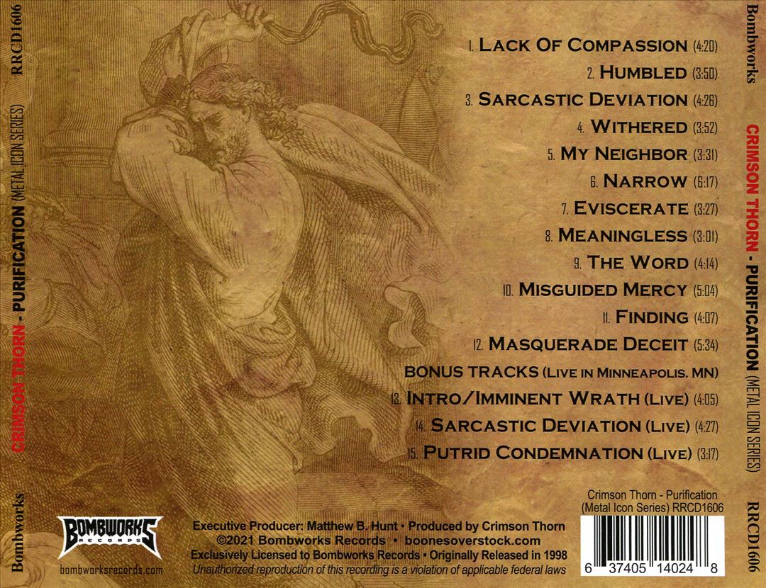 Purification cover art