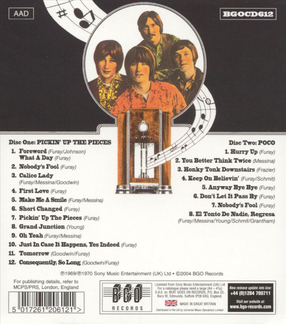 Pickin' Up the Pieces/Poco cover art