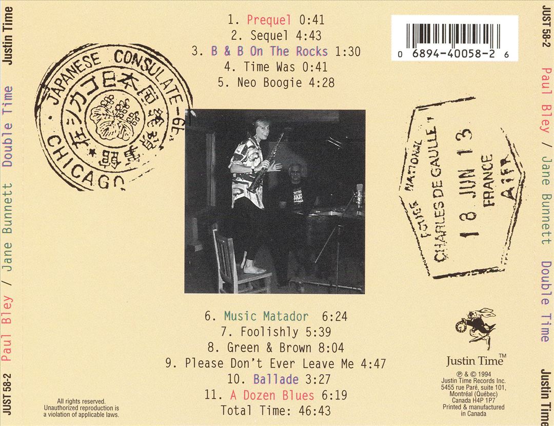Double Time cover art