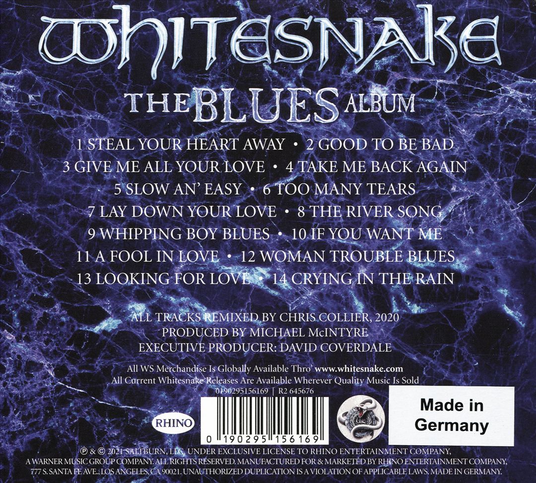 Blues Album cover art