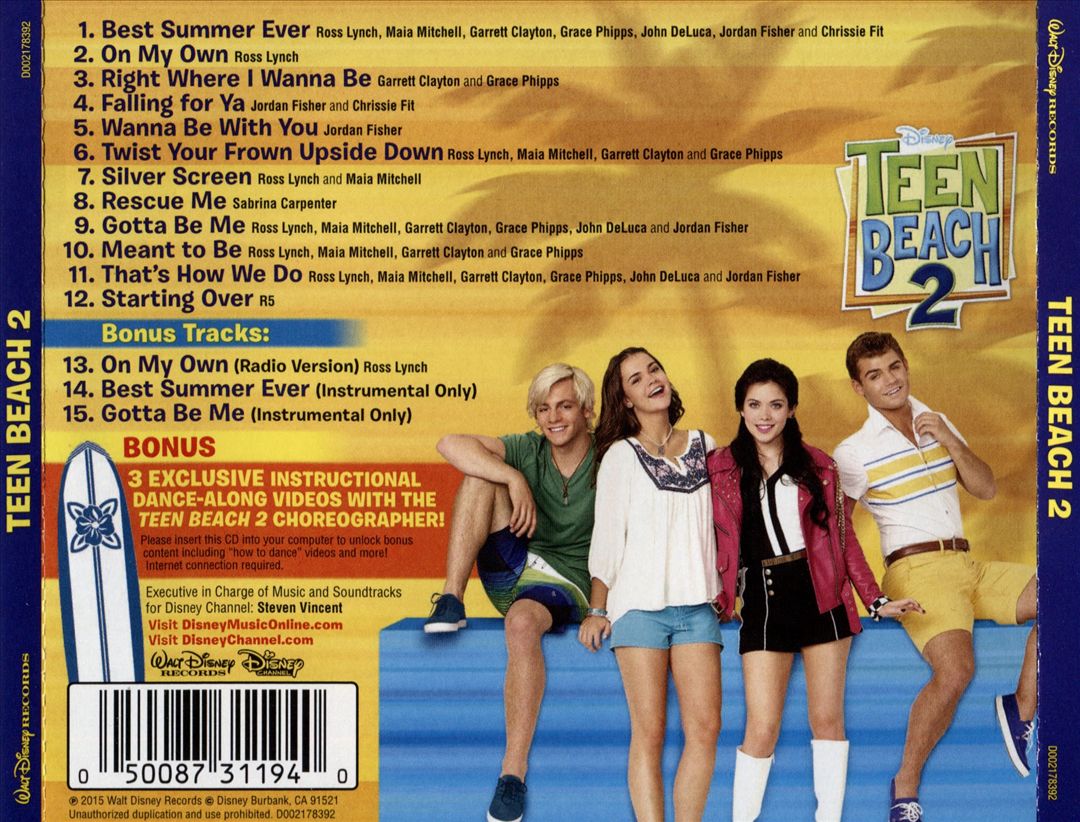 Teen Beach 2 [Original TV Movie Soundtrack] cover art