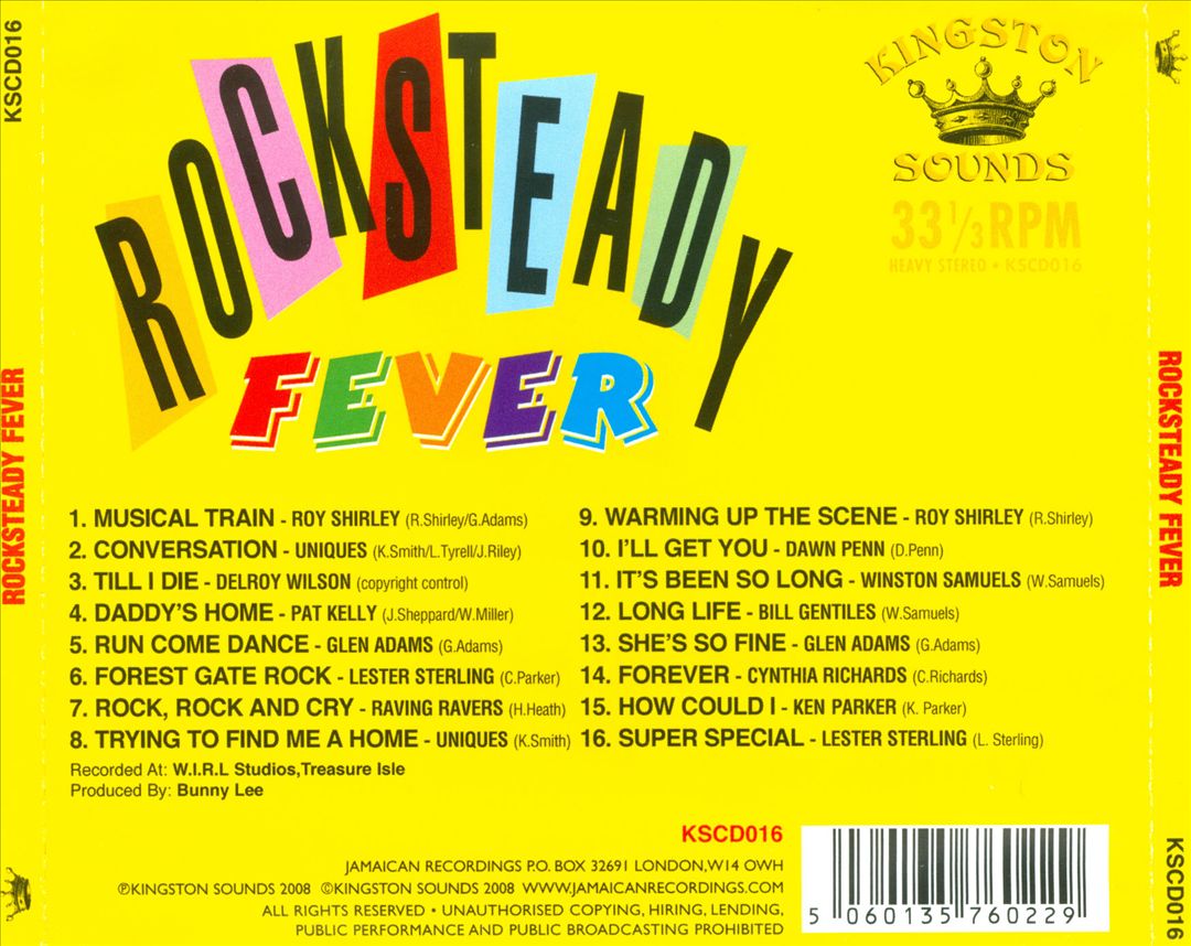 Rocksteady Fever cover art