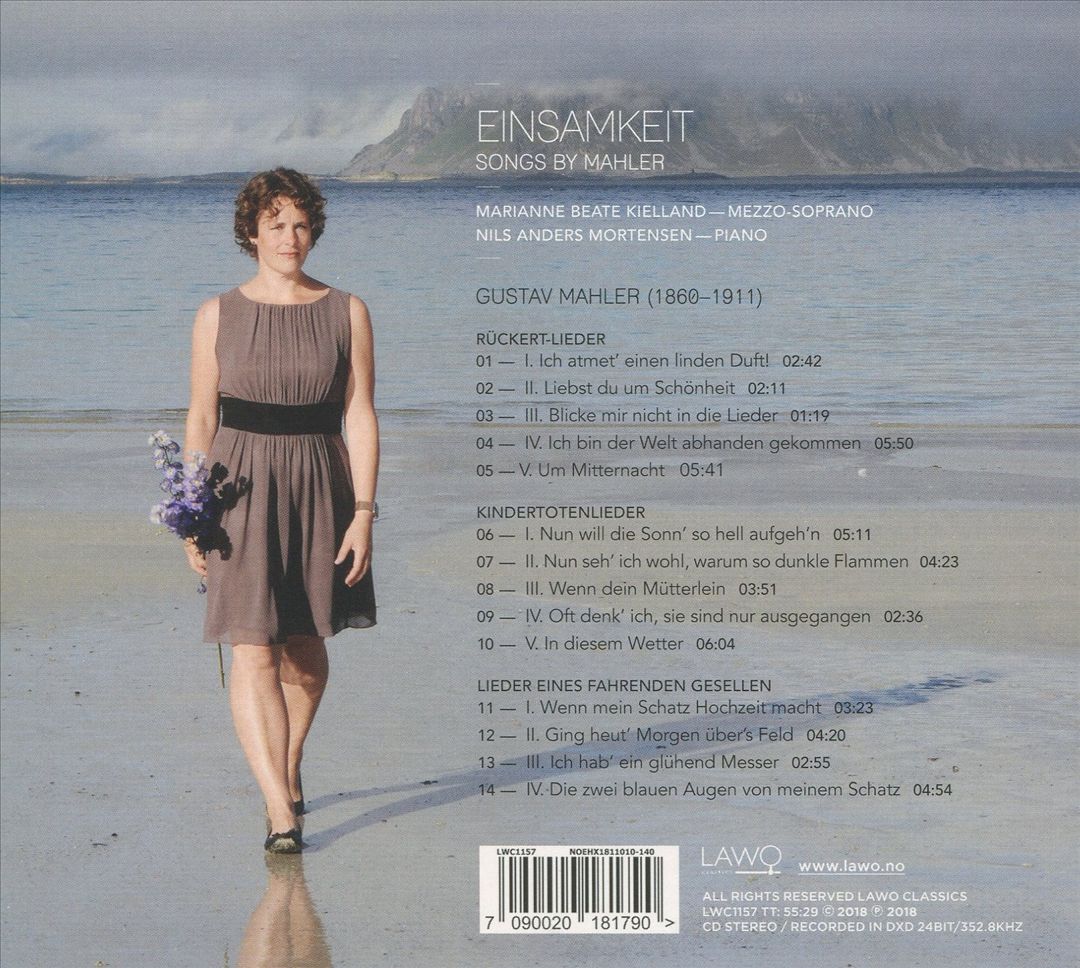 Einsamkeit: Songs by Mahler cover art
