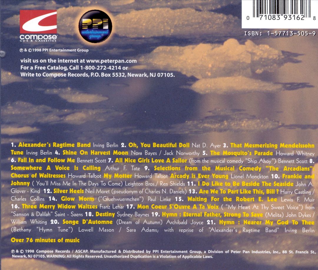 Music from the Titanic cover art