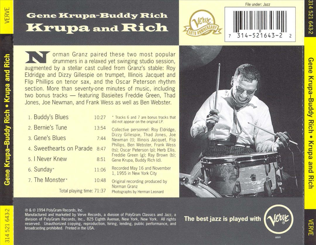 Krupa and Rich cover art