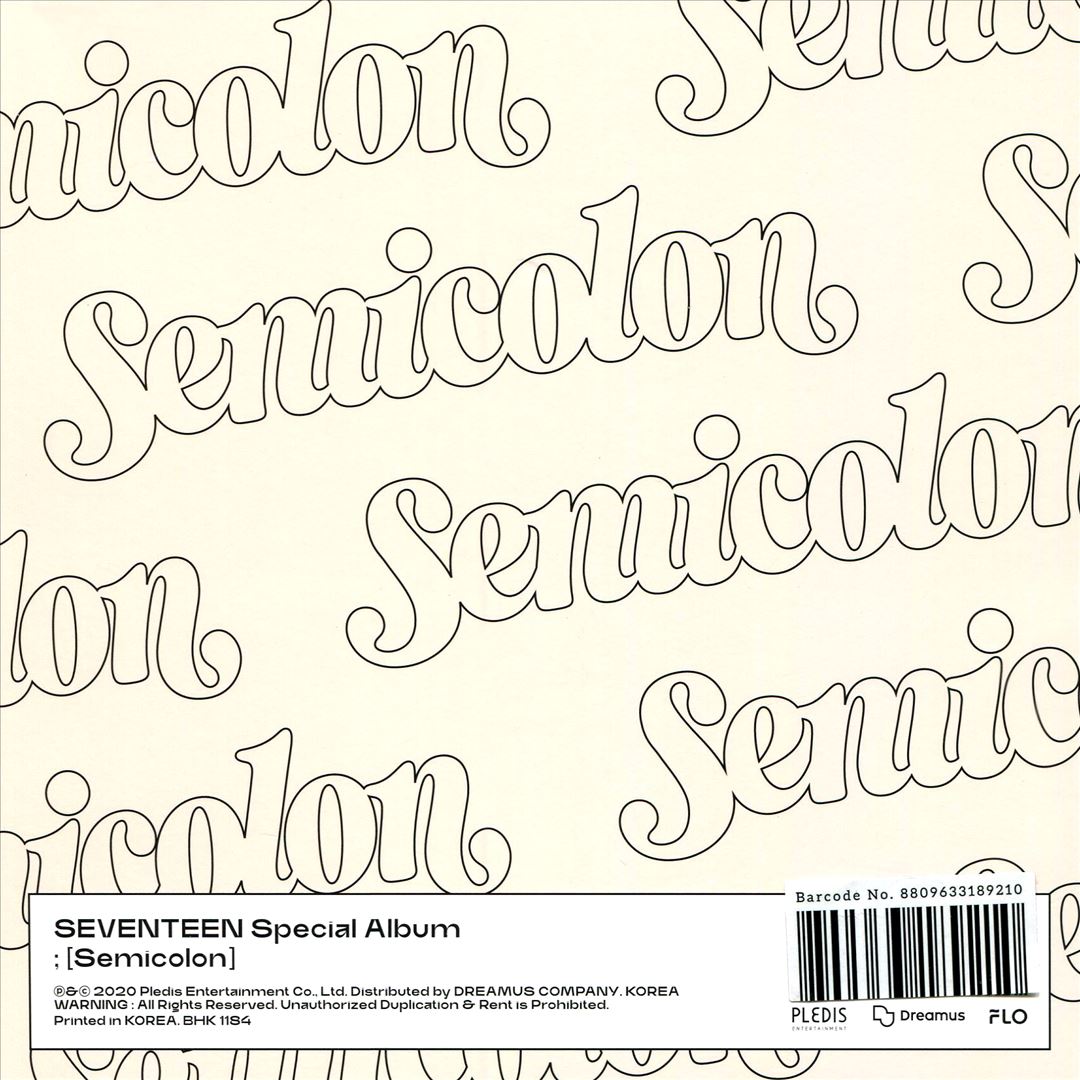 ; (Semicolon) cover art