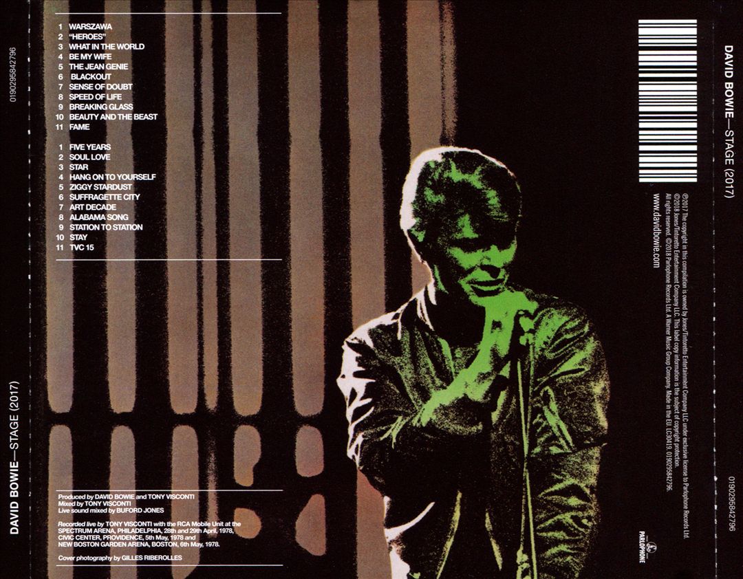 Stage cover art