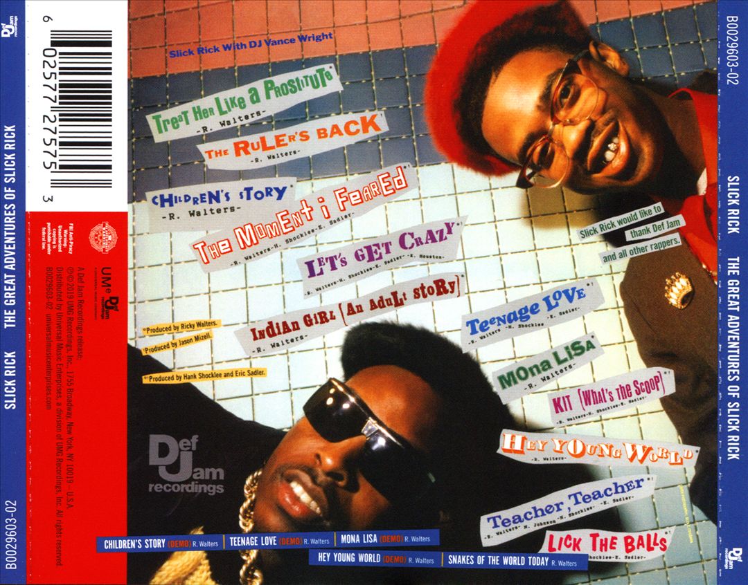Great Adventures of Slick Rick cover art