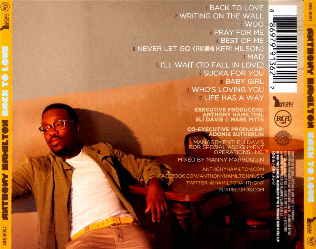 Back to Love cover art