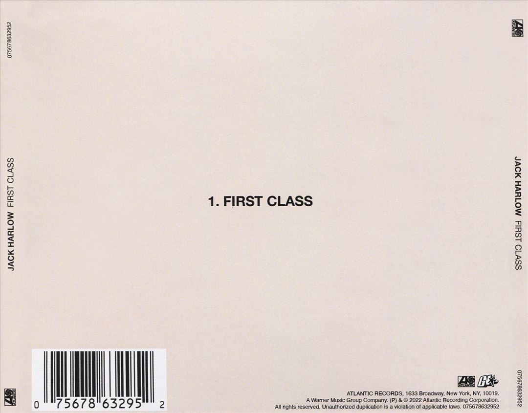 First Class cover art