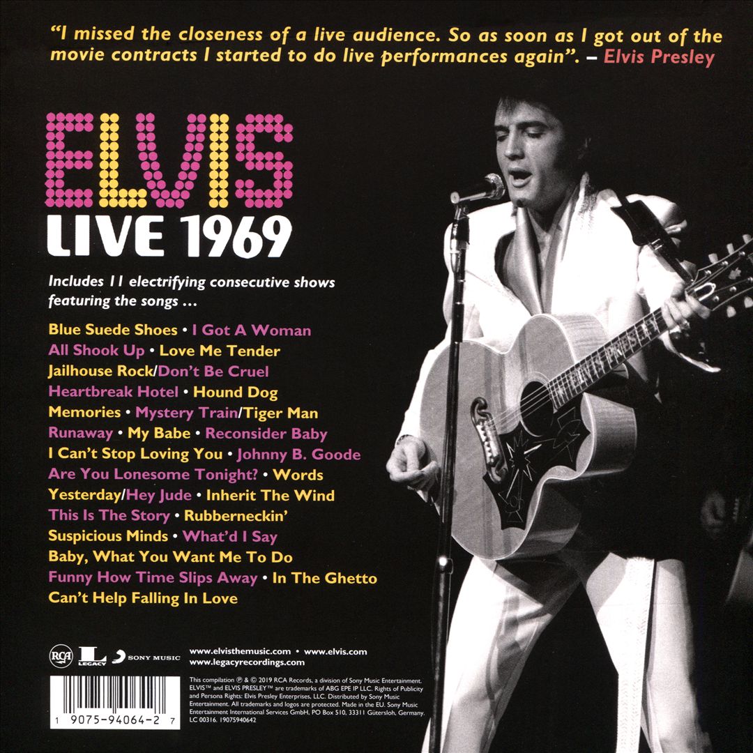 Live 1969 cover art