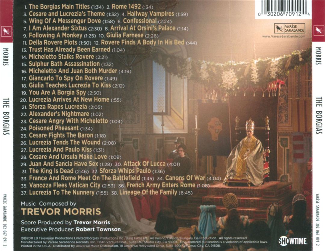Borgias [Original Score 2011] cover art