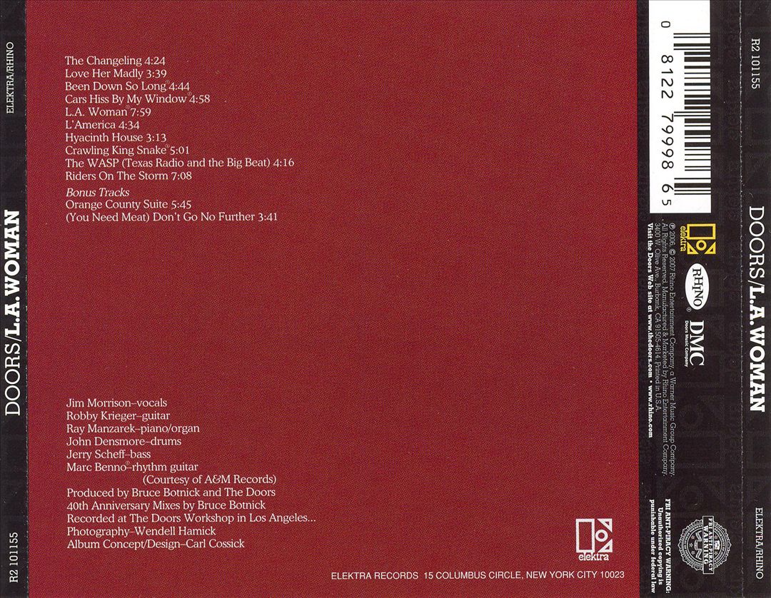 L.A. Woman [Bonus Tracks] cover art
