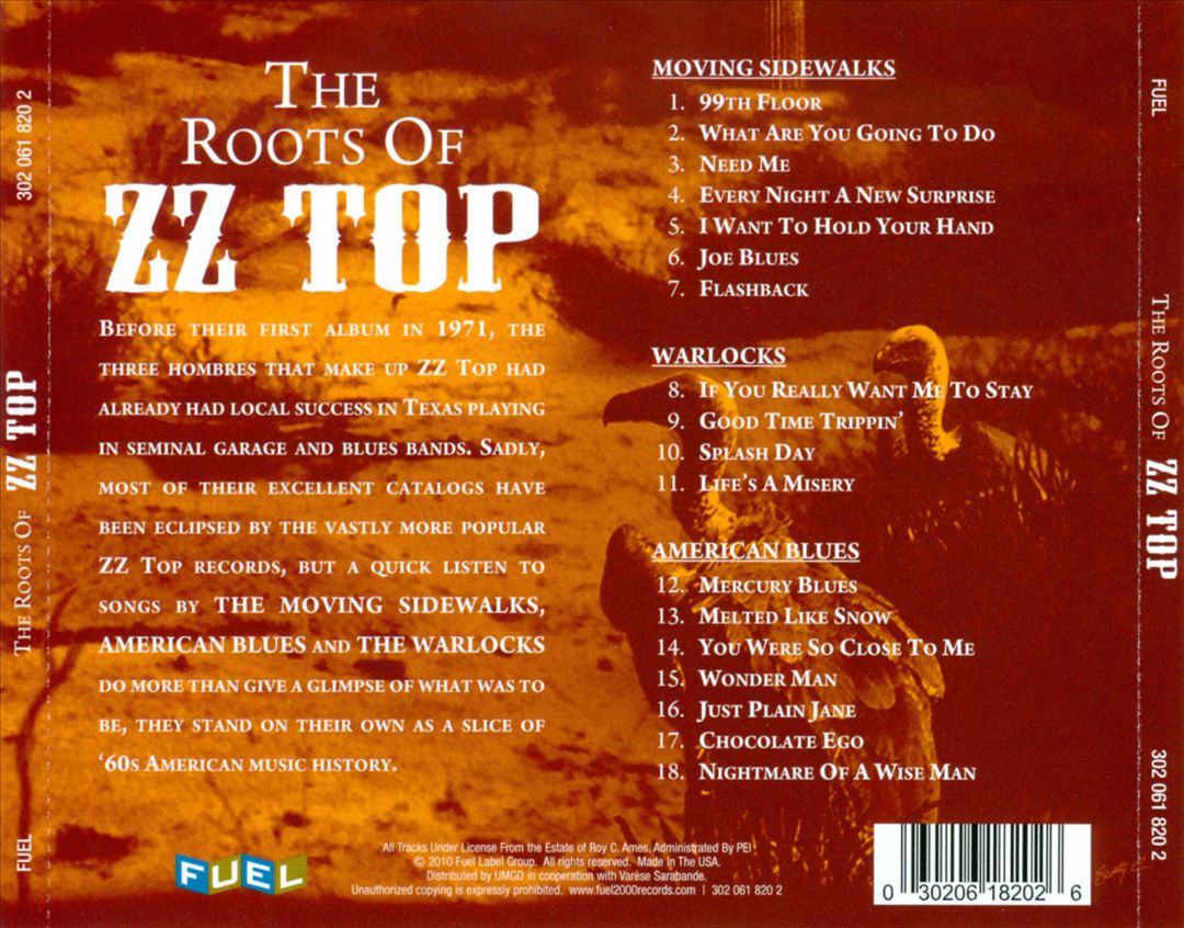Roots of ZZ Top cover art