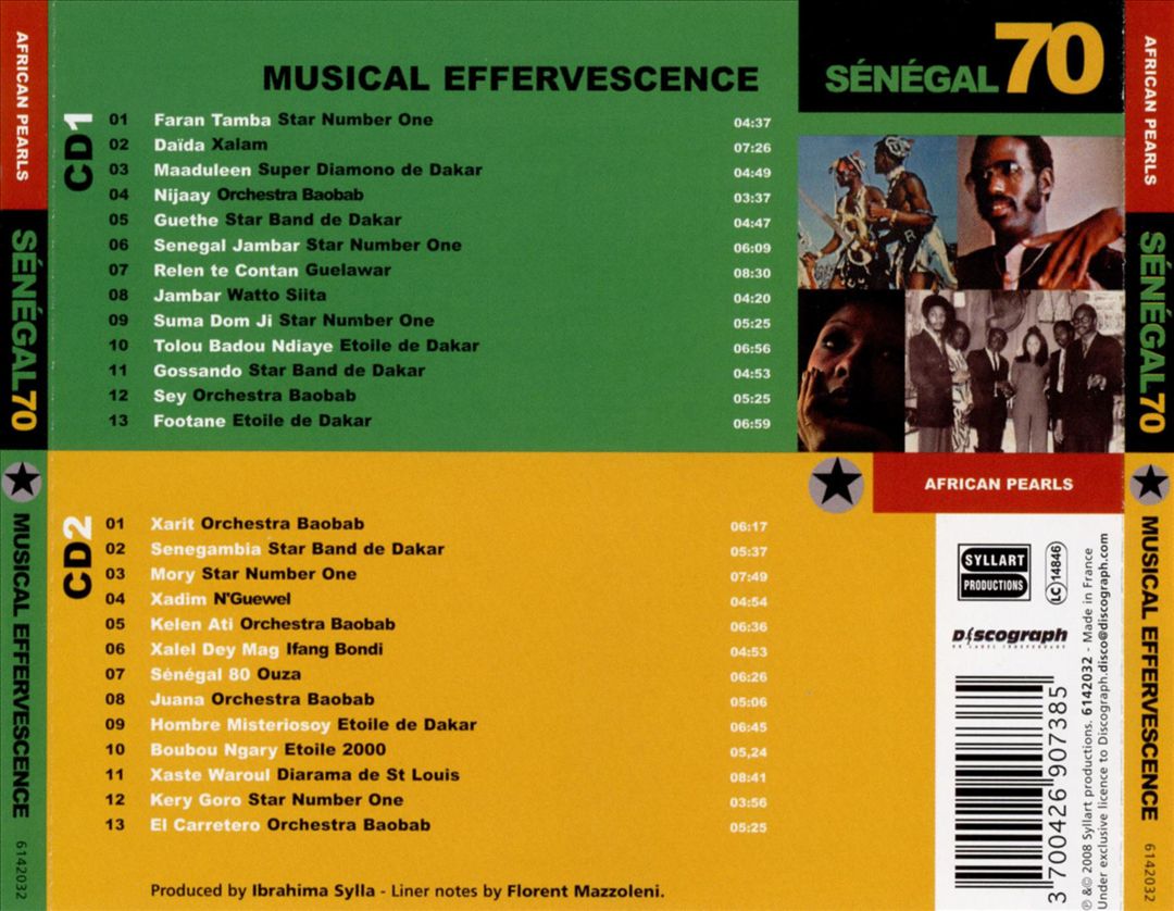 African Pearls: Sénégal 70 - Musical Effervescence cover art