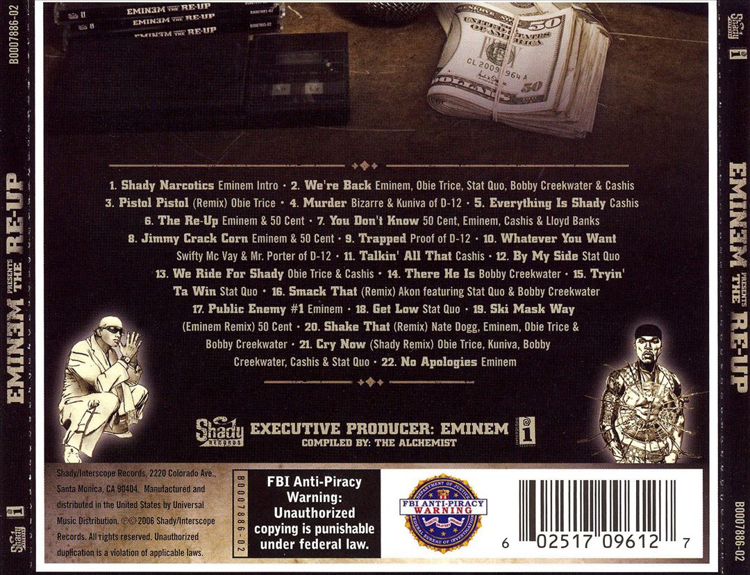 Eminem Presents: The Re-Up [Clean] cover art