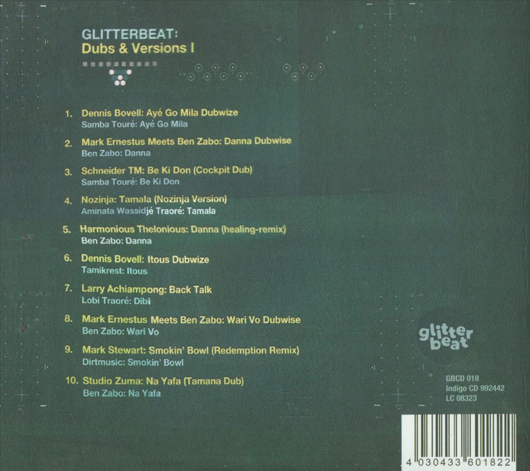 Glitterbeat: Dubs & Versions, Vol. 1 cover art