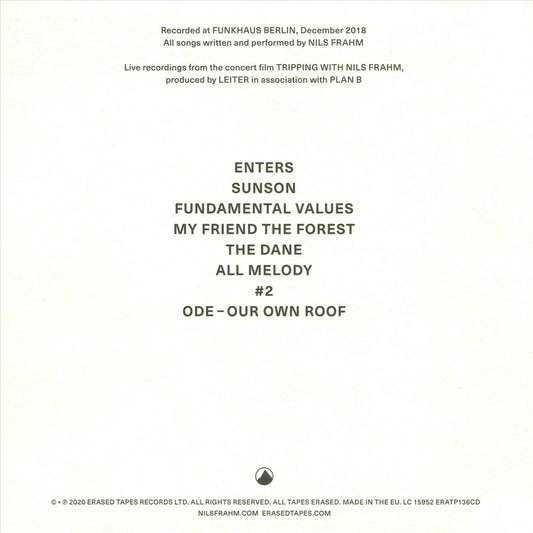 Tripping With Nils Frahm cover art