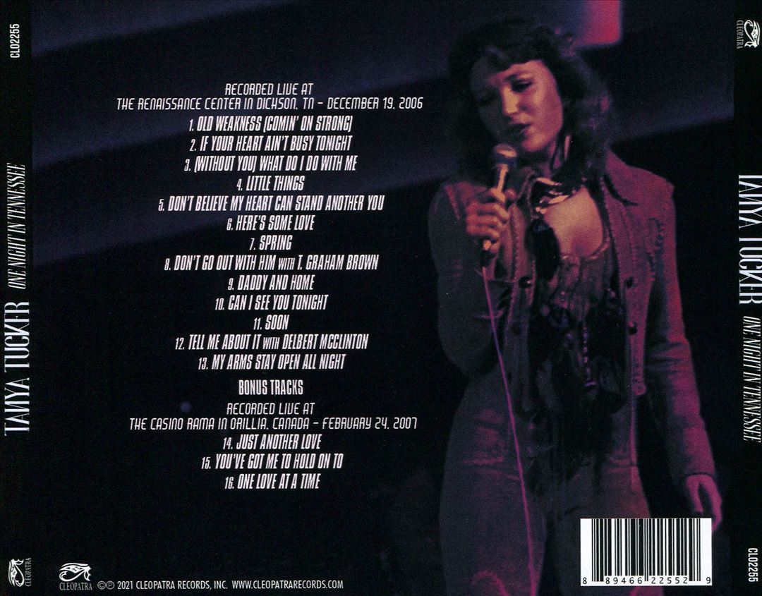 One Night in Tennessee cover art