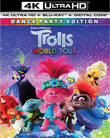 Trolls: World Tour [Includes Digital Copy] [4K Ultra HD Blu-ray/Blu-ray] cover art