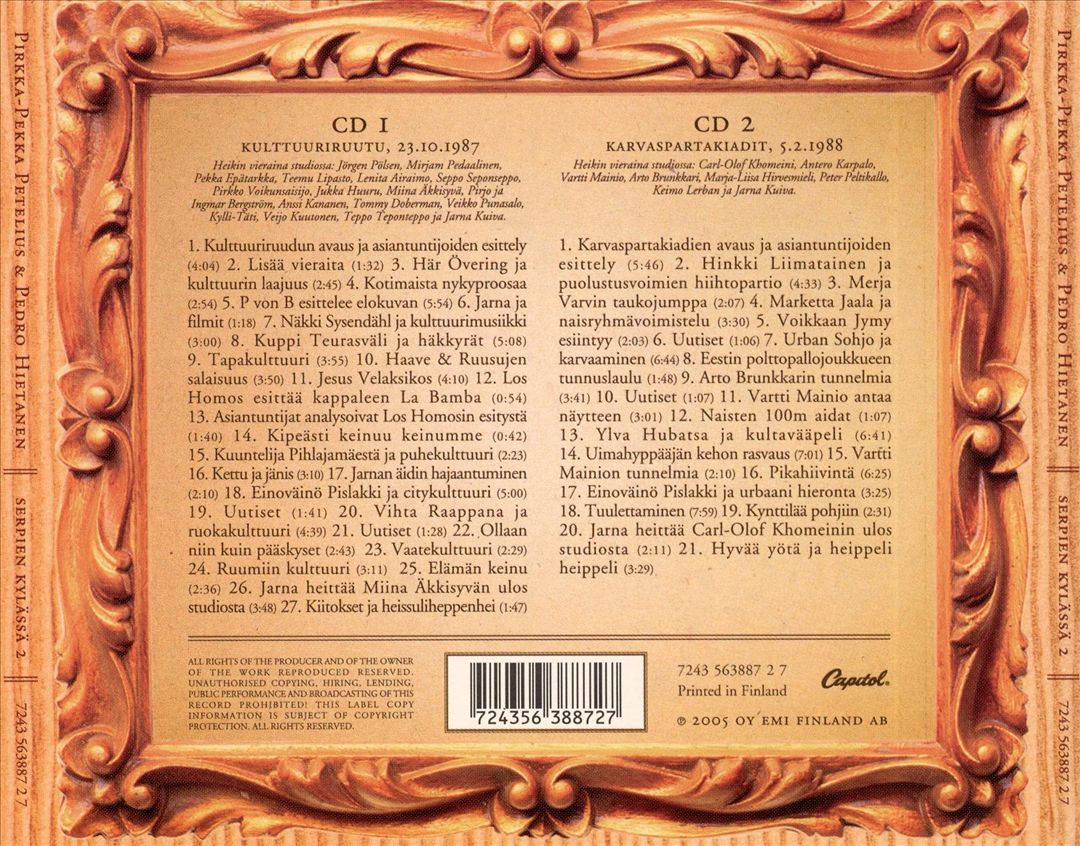 Serpien Kylässä, Vol. 2 cover art