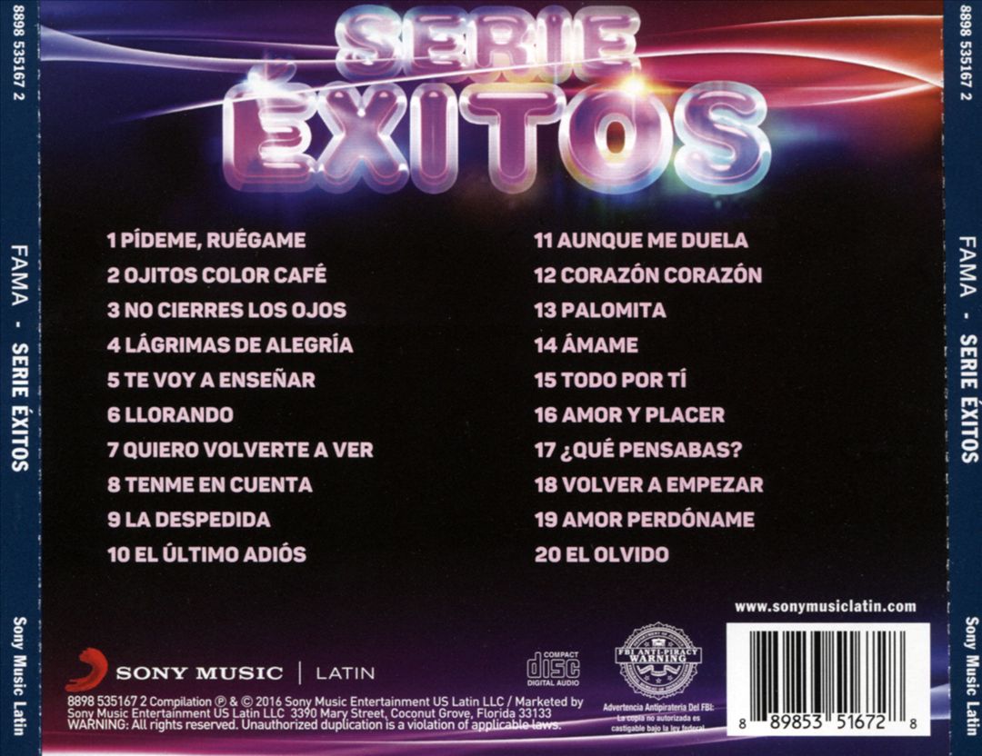 Serie Exitos cover art