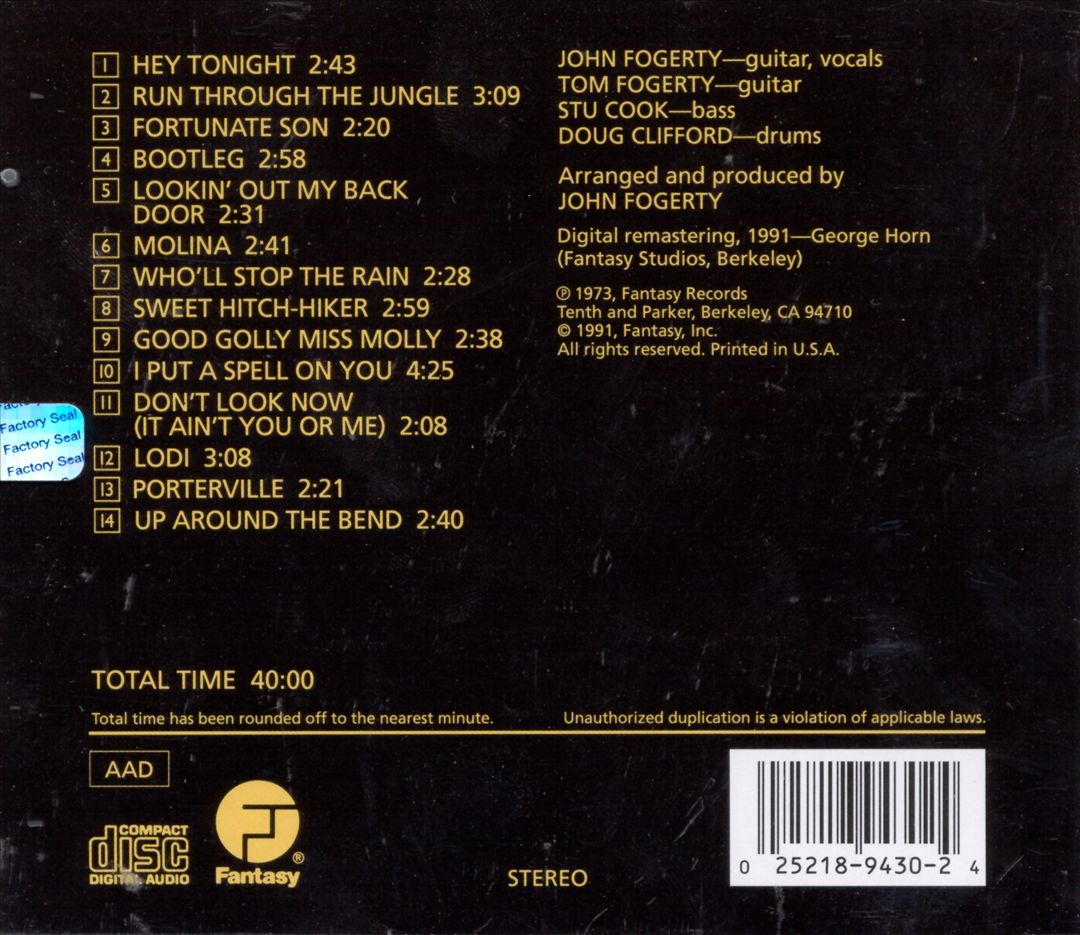 More Creedence Gold cover art