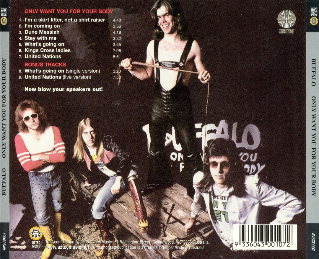 Only Want You for Your Body [Bonus Tracks] cover art