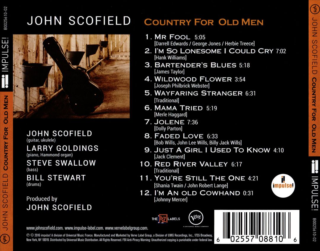 Country for Old Men cover art
