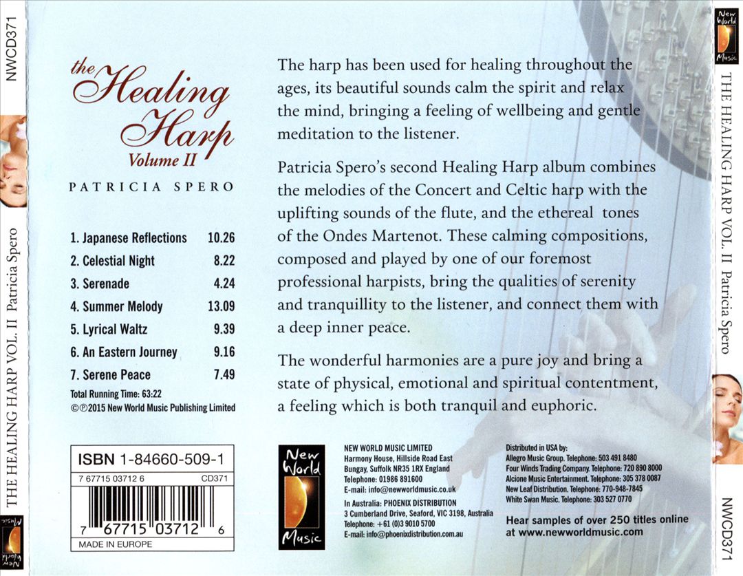 Healing Harp, Vol. 2 cover art