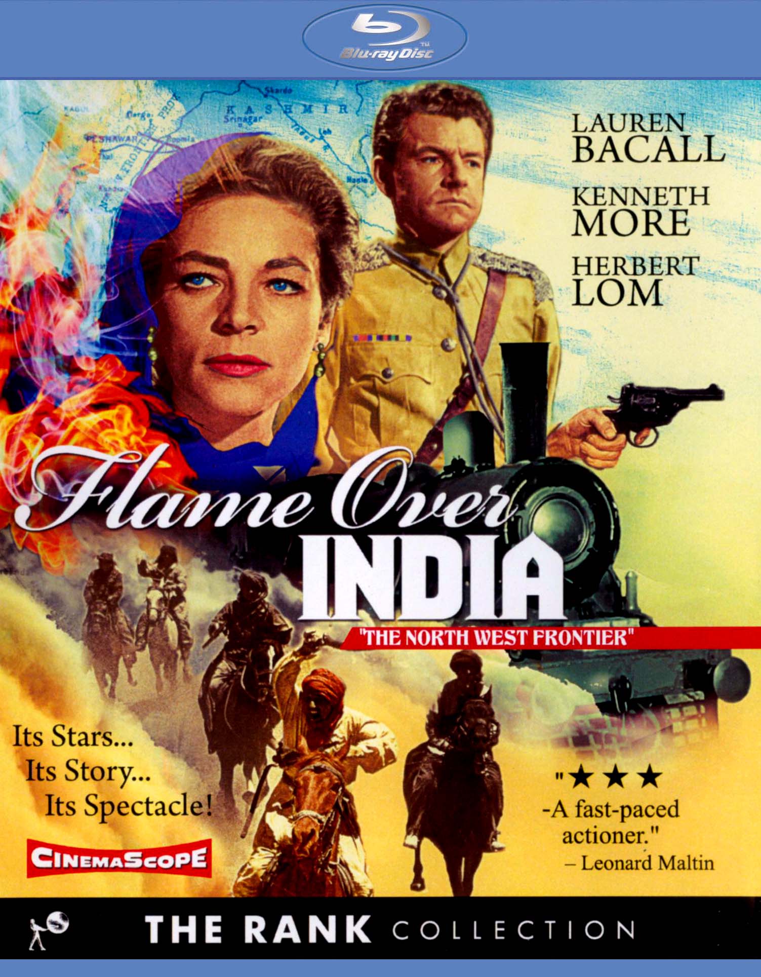 Rank Collection: Flame Over India [Blu-ray] cover art