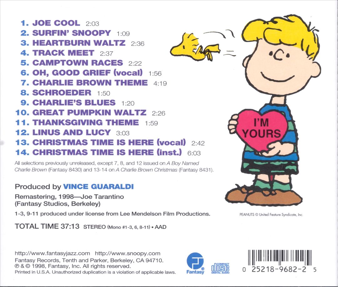 Charlie Brown's Holiday Hits cover art