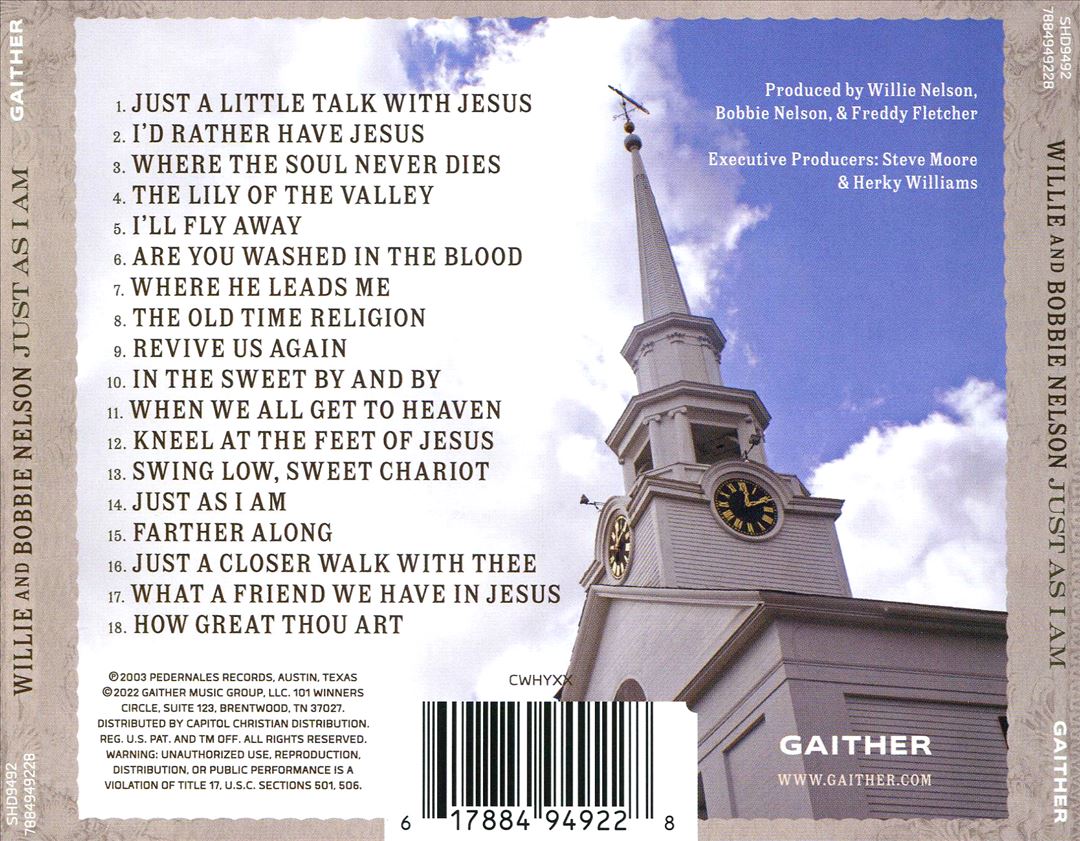 Just as I Am cover art