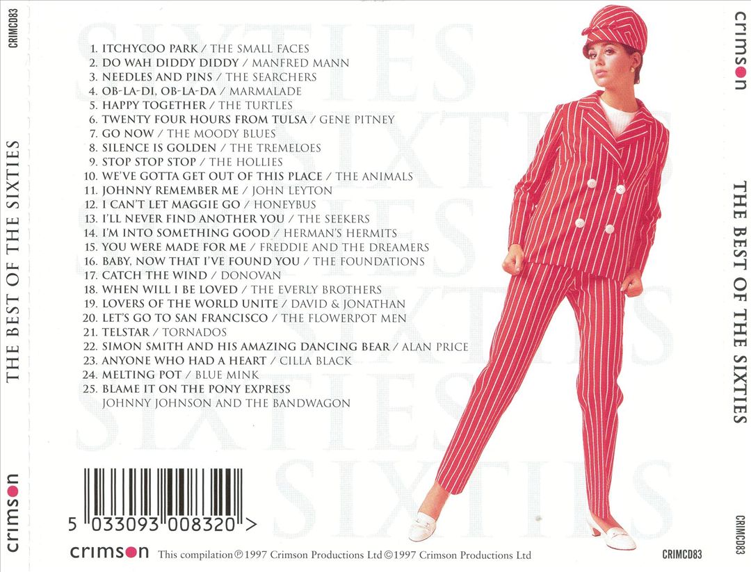 Best Of The 60's cover art