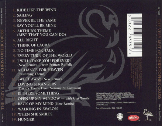 Very Best of Christopher Cross cover art