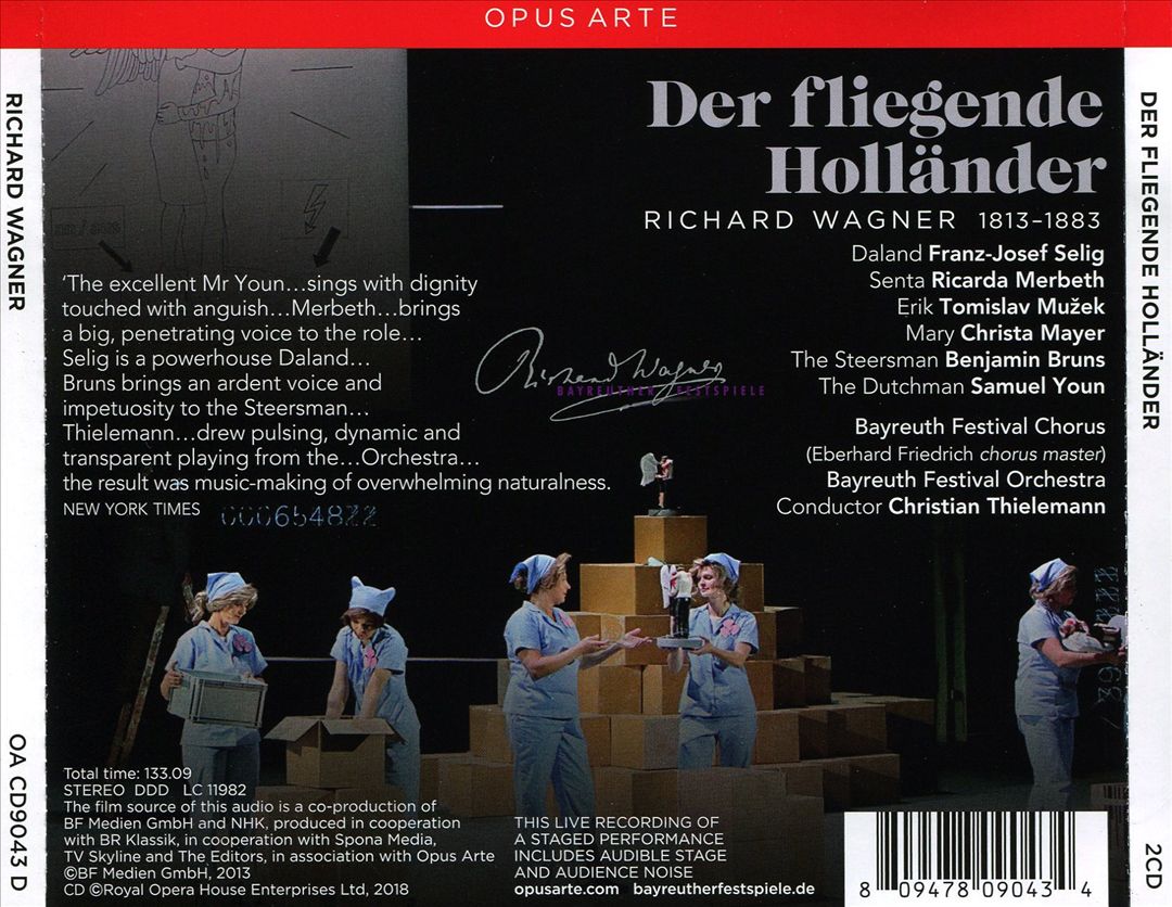 Richard Wagner: Der fliegende Holländer cover art