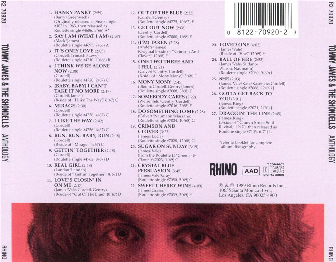 Anthology cover art