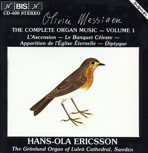 Olivier Messiaen: Complete Organ Music, Vol. 1 cover art